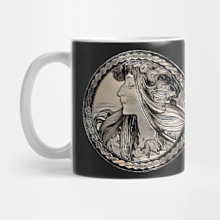 Framed Dream of Vitrail Pour la facade de la Boutique Fouquet Mug